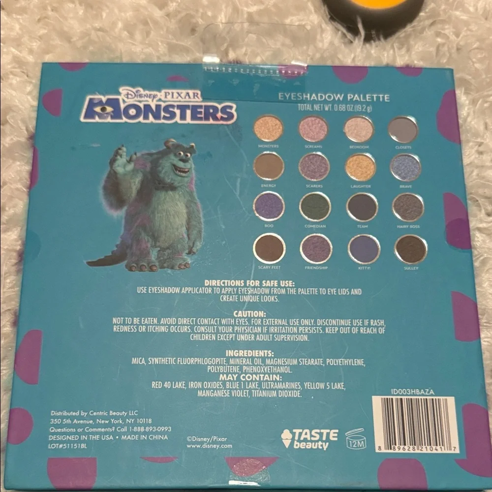 2/$30 Monsters Inc. Eyeshadow palette 🆕